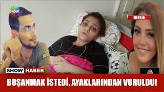 Boşanmak istedi ayaklarından vuruldu [upl. by Gillie]