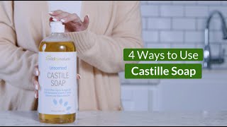 4 Ways to Use Castile Soap  feat iHerbs Mild By Nature [upl. by Loziram308]