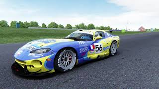 Chrysler Viper GTS R at VIR in Assetto Corsa [upl. by Pulchia]