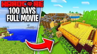 I Survived 100 Days THROUGH EVERY UPDATE in Minecraft FULL MOVIE [upl. by Naugal718]