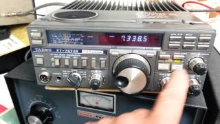 Yaesu FT757GX HF Transciever [upl. by Tedie]