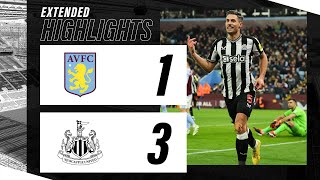 Aston Villa 1 Newcastle United 3  EXTENDED Premier League Highlights [upl. by Javed]