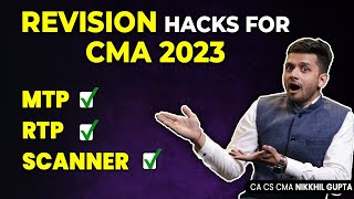 CMA Exam Preparation  CMA Revision Hacks  Strategy to revise CMA Syllabus  Nikkhil Gupta sir [upl. by Nike676]