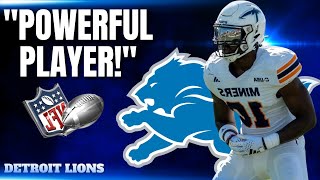 🚨LAST MINUTE quotDETROIT LIONS JUST FOUND A PERFECT WEAPON FOR THE UPCOMING SEASONquot [upl. by Annairdna]