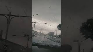 Reacting To Tornado Lifting Up Car shorts reaction [upl. by Akemak]