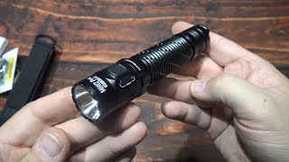 Nitecore MH12 Pro Flashlight Kit Review UHi 40 LED 3300 Lumens [upl. by Aelahs696]