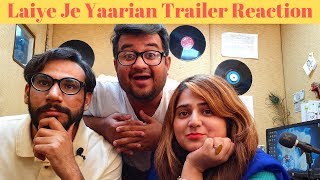 Laiye Je Yaarian Trailer Reaction  Laiye Je Yaarian  Punjabi movies 2019  New Punjabi movies [upl. by Dorotea]