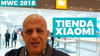 Así es la nueva tienda de Xiaomi en Barcelona  MWC2018 [upl. by Nelluc]