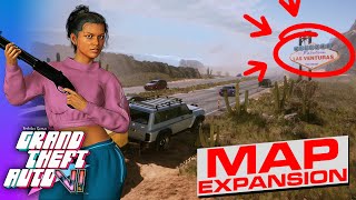 GTA 6  Exclusive Maps Expansion and More [upl. by Enalahs81]