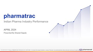 Pharmarack Presents PharmaTrac Industry Analysis Webinar  April 2024 [upl. by Keryt]