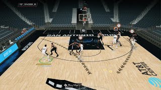 NBA 2K22 Spurs Playbook next gen [upl. by Akenna]