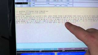 FLDIGI Tutorial decoding CW signals Morse Code [upl. by Denby294]