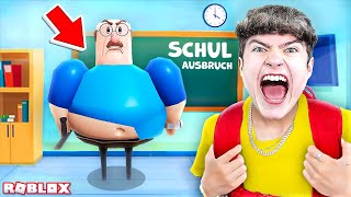 Ich BRECHE aus MEINER SCHULE Aus Roblox [upl. by Kattie412]