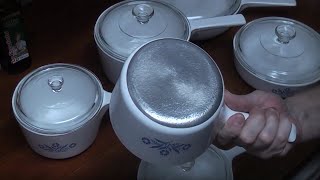 My Cookware Collection  Visions Corning Ware Farberware and more [upl. by Stoeber]