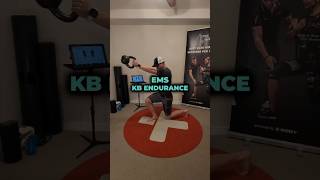 EMS Training  Kettlebell Endurance HIIT Workout [upl. by Llehcsreh]