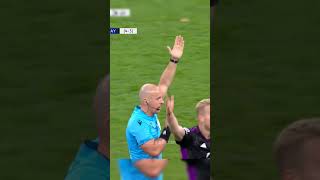 When the referee makes big mistakes 😪😢 football [upl. by Medin]