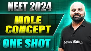 MOLE CONCEPT in 1 Shot FULL CHAPTER COVERAGE ConceptsPYQs  Prachand NEET [upl. by Aiehtela850]