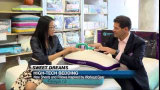 Bedgear®  Sweet Dreams  High Tech Bedding  ABC World News Now [upl. by Hamil]