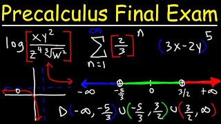 Precalculus Final Exam Review [upl. by Jacobo]