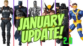 MAFEX UPDATED Release Schedule for January 2024 and Beyond [upl. by Winterbottom]