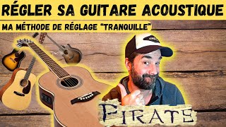 Comment Régler Sa GUITARE Acoustique facilement [upl. by Siaht340]