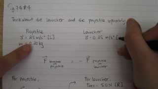 Newtons 3rd Law Problem Solving [upl. by Lanti]