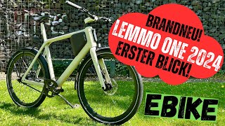 🚴‍♂️ EBike Neuheit Lemmo One MK 2024 für 2400 € Erster Eindruck [upl. by Aierdna]