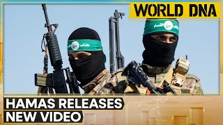 IsraelPalestine war Hamas releases video which shows militants firing mortars  World DNA [upl. by Clarance]