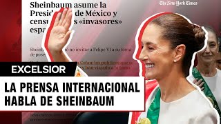 México tiene presidenta Así reaccionó la prensa internacional a la investidura de Sheinbaum [upl. by Clein424]