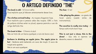 Artigos definidos e Indefinidos em Inglês  Guia completo [upl. by Bonner932]