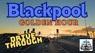 Blackpool drive at Golden Hour [upl. by Arhas241]