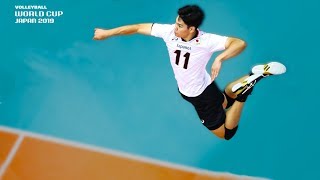 Thats Beautiful Yuji Nishida 西田 有志 with finesse vs Russia  Mens Volleyball World Cup 2019 [upl. by Eromle690]