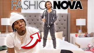 FASHIONNOVA HAUL  I LET HIM RATE MY OUTFITS 😂🔥 [upl. by Alison]