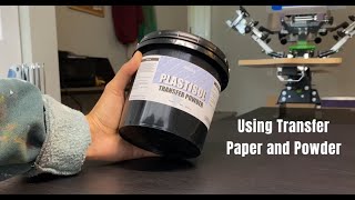 How to Make a Plastisol Transfer for Screen Printing [upl. by Aniratac]