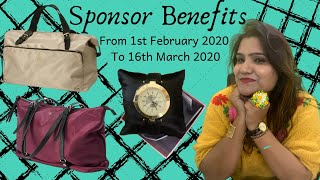 Sponsor Benefits in Oriflame  How to get Sponsor Benefits In Oriflame  For February amp March 2020 [upl. by Kcirdot]