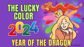 The Lucky Color Of 2024 Year Of The Dragon  Ziggy Natural [upl. by Ecnesse697]