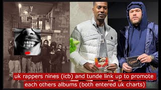 uk rappers Nines ICB and Tunde link up and promote each others albums ukrap [upl. by Dollie]