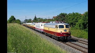 TRI Sonderzug Euro9000 Testfahrten FlixTrain Wettrennen Railadventure uvm auf der Frankenwaldbahn [upl. by Nnaeinahpets]