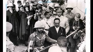 Haile Selassie in Asmara 1952FEDERATION DAY AKA DARKEST DAY IN ERITREA HISTORY [upl. by Inavoig423]