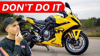 Is the Suzuki GSX8R a Beginner Bike Erm [upl. by Aremihc]