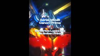 Aerial vs barbatos like edit subscribe gundam [upl. by Trinl]