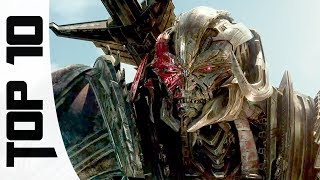 TOP 10 SCENES  MEGATRON quotTF 1235quot [upl. by Euell]