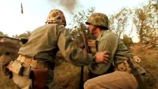 WWII Battlefield Reenactment Short Film  The Pacific War Museum [upl. by Eeralav]