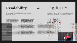 Kyle Bliek  Legibility vs Readability [upl. by Ratcliff602]