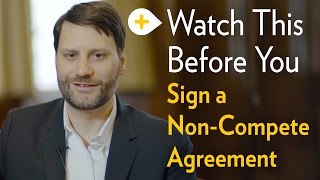 Were You Asked to Sign a Noncompete Agreement Watch this first [upl. by Oringa]