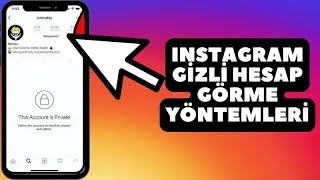 İnstagram Gizli Hesaplara Bakma 2024 [upl. by Nnyrat]