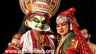 Kathakali Performance  Onam Video Greetings  Kerala [upl. by Haslett132]