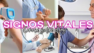 🩺SIGNOS VITALES en ENFERMERÍA Guía teórica alteraciones valores normales Cofia Educativa [upl. by Ahsiniuq547]