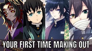 Making out for the first time  Demon slayer x listener asmr [upl. by Dercy128]