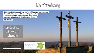 Gottesdienst 29032024 Stadtpfarrkirche Hammelburg [upl. by Odnumyer]